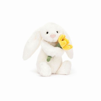 Jellycat Bashful Daffodil Bunnies USA | 19380CMBQ